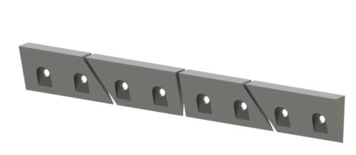 Klemmplatten + Abdeckleisten