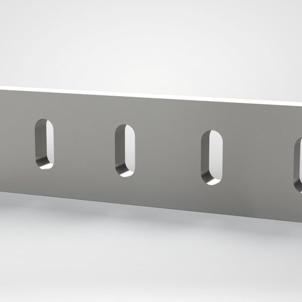 Gegenmesser 498x120x27, 5x Langloch 59x24, 90° Schneide, Lindner ID: 214731
