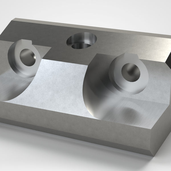 Eck-Messerhalter links für Komet, 173x118x77/74, 2xØ17, 2xØ10, Lindner ID: 42722, Typ 4 L