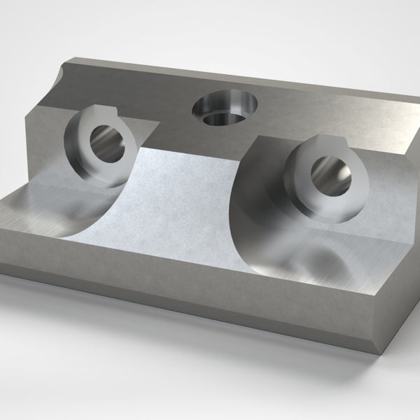 Messerhalter Mitte links für Komet, 173x118x77/74, 2xØ17, 2xØ10, Lindner ID: 42720, Typ 2 N