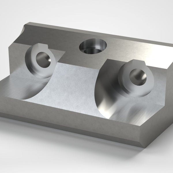 Eck-Messerhalter rechts für Komet, 173x118x77/74, 2xØ17, 2xØ10, Lindner ID: 42723, Typ 5 R