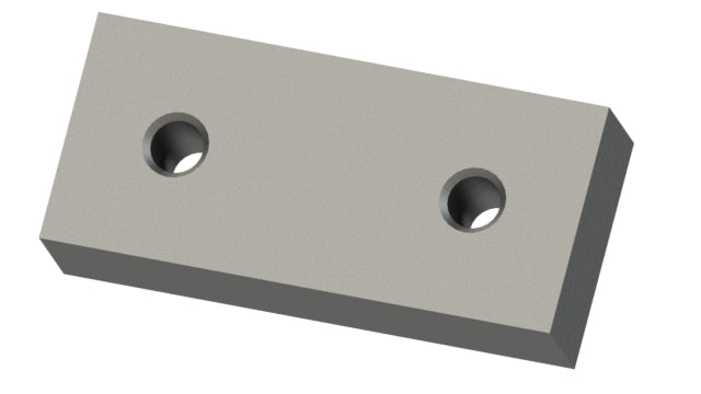 Leistenmesser 172x77x38, 2x Gewinde M20, Lindner ID: 292433-9