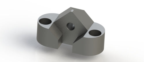 Kronenhalter 109x60x49, für 40er Zeno Schneidkrone, 3x Befestigungsloch für M12