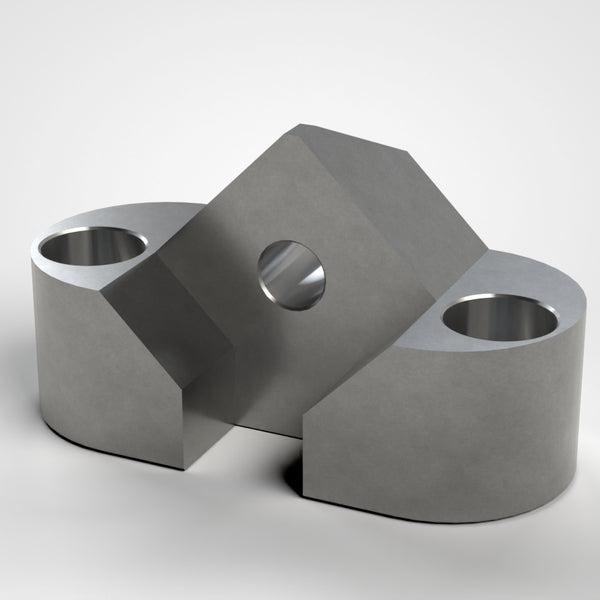 Crown Holder 109x60x49, for 40 Zeno cutting crown, 3x mounting hole for M12