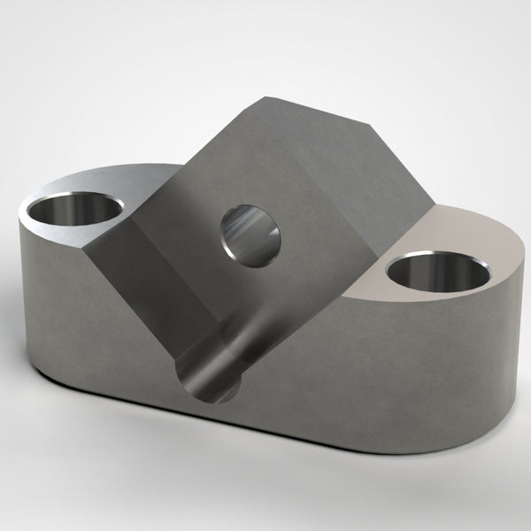 Crown Holder 109x60x54, for 40 Zeno cutting crown, 3x M12 mounting hole