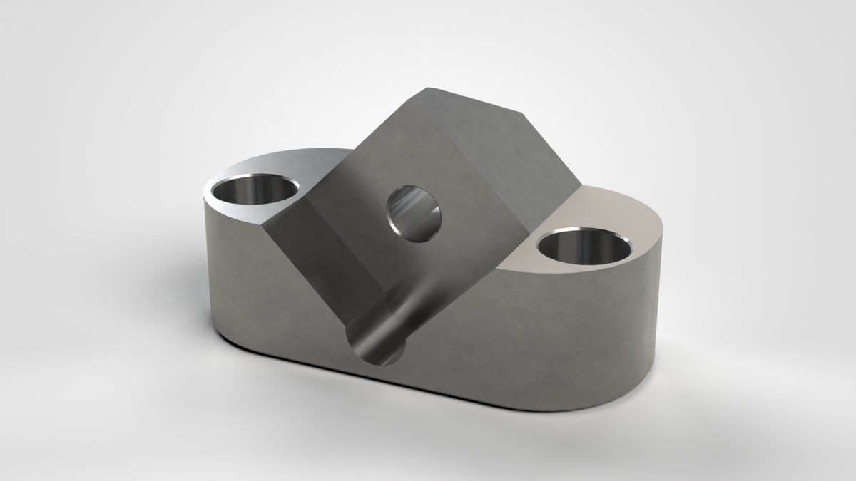 Crown Holder 109x60x54, for 40 Zeno cutting crown, 3x M12 mounting hole