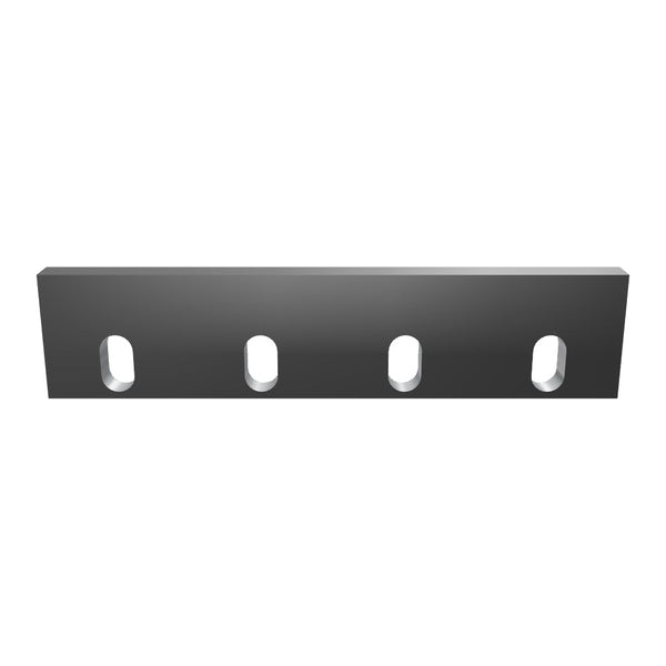 Stator Knife 400x90x20, 4x slot 41x23, 2x thread M10, 85° cutting edge