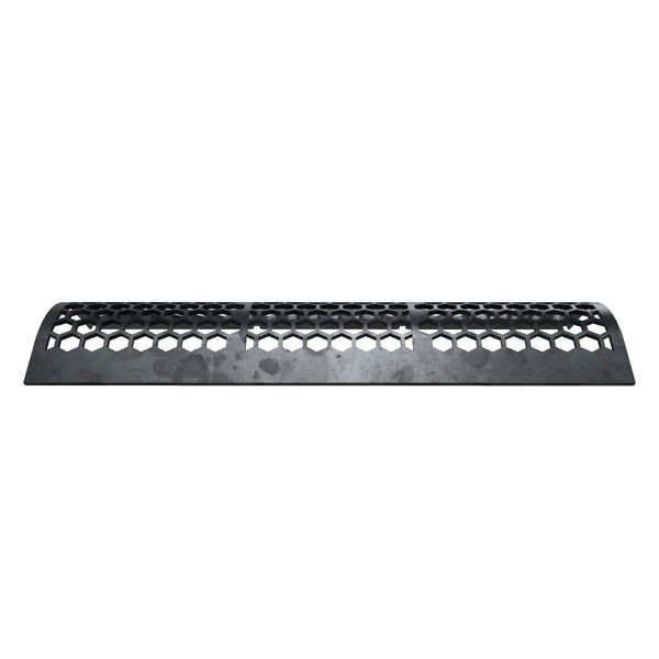 Perforated plate 2888x1187, sheet thickness t=25, hexagonal perforation #100