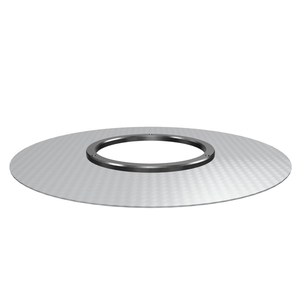 Laserfilter Ø365x1,5 mm, gehärtet, Lochung Ø180/210µm, 3 Befestigungslöcher, durchlässige Fläche ca. 10%