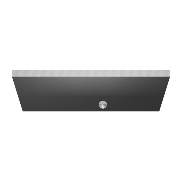Rotormesser für Schneidverdichter, 129x35x3, beidseitige Fixierbohrung, 50° Schneide