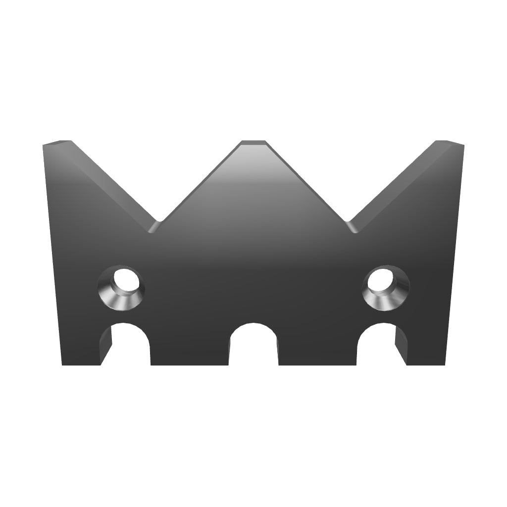 Gegenmesser 345x196x47, hoch schlagzäh, wendbar, Lindner ID: 31272-6