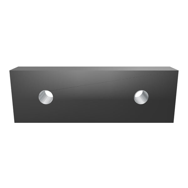 Square Knife 172x57x28, 2x thread M16, similar to Lindner ID: 28732-9