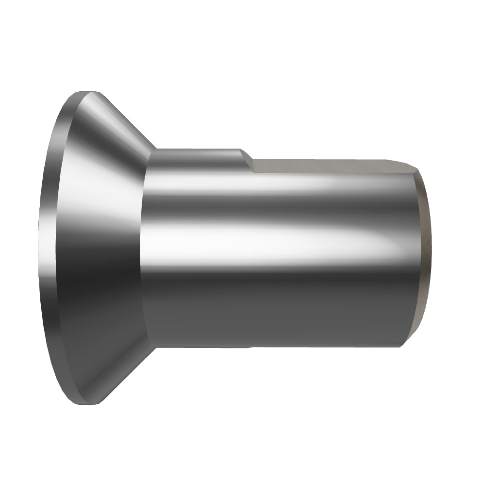 Gewindehülse 72x Ø69,5/Ø45x90°, M30 durchgehend, SW 38, für Rotormesser 145x145, VERGÜTET