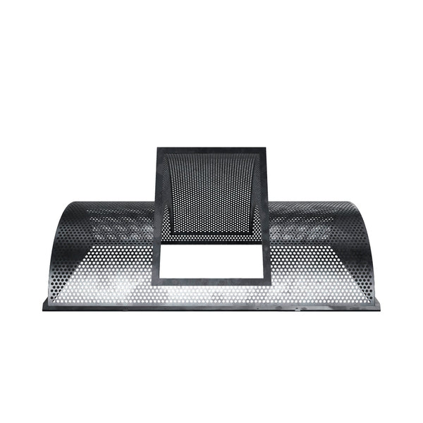 Strainer basket length 2044, perforation Ø12, web 4, screen plate thickness t=3, frame and welded construction