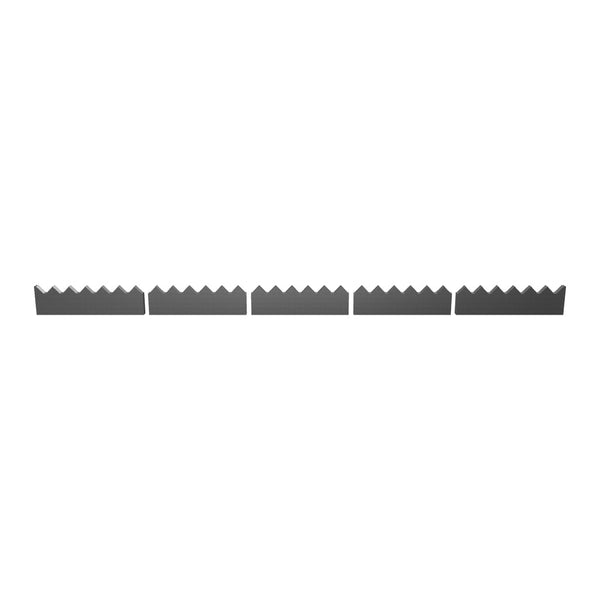 Gegenmesser 5teiliger Satz, 1993x115x25, Zahnschritt 63,8, weichere Härte, für 60er Vecoplan Schneidkrone