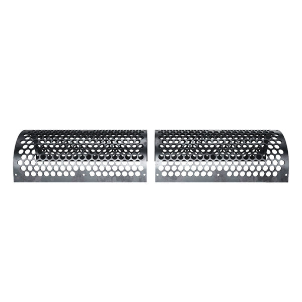 Perforated plate 2450x1195, 2-piece set, plate thickness t=15, perforation Ø50, 18x holes for countersunk socket head screws 20 mm