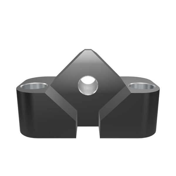 Crown Holder 155x89x79, for 60mm Zeno cutting crown, 2x mounting holes for M16, 1x mounting hole for M20