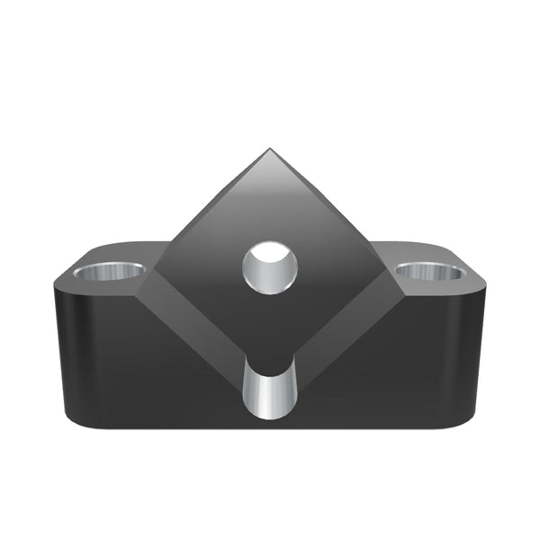 Crown Holder 194x105x119, for 80 Zeno cutting crown, 2x mounting holes for M20, 1x mounting hole for M24